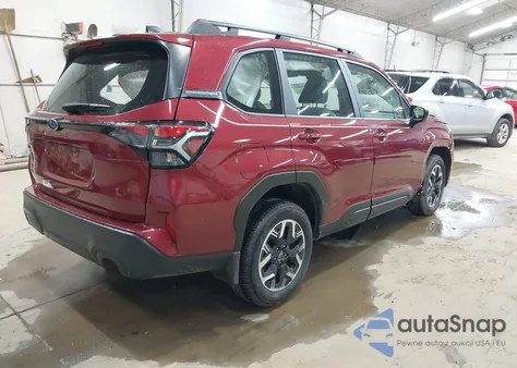 2025 Subaru Forester from USA, damaged, VIN JF2SLDAC6SH582207